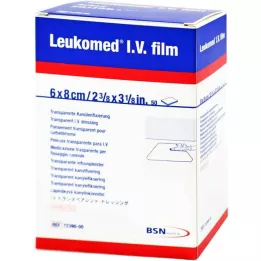 LEUKOMED I.V. film Pflaster, 50 St