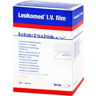 LEUKOMED I.V. film Pflaster, 50 St