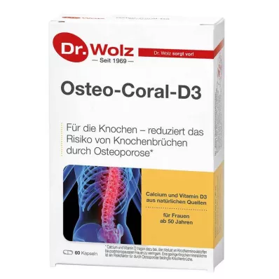 OSTEO CORAL D3 Dr.Wolz Kapseln, 60 St OSTEO CORAL D3 Dr.Wolz Kapseln, 60 St