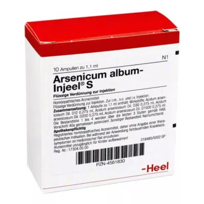 ARSENICUM ALBUM INJEEL S Ampullen, 10 St