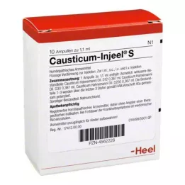 CAUSTICUM INJEEL S Ampullen, 10 St