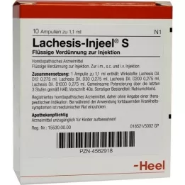 LACHESIS INJEEL S Ampullen, 10 St