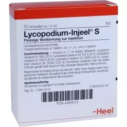 LYCOPODIUM INJEEL S Ampullen, 10 St