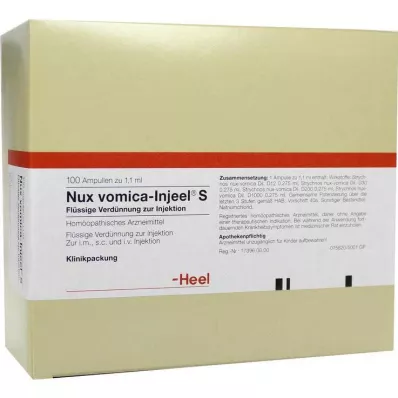 NUX VOMICA INJEEL S Ampullen, 100 St
