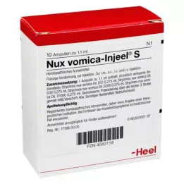 NUX VOMICA INJEEL S Ampullen, 10 St