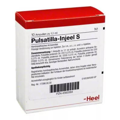 PULSATILLA INJEEL S Ampullen, 10 St