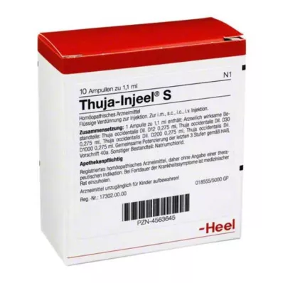 THUJA INJEEL S Ampullen, 10 St