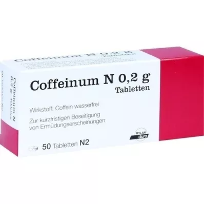 COFFEINUM N 0,2 g Tabletten, 50 St