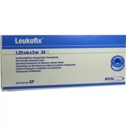 LEUKOFIX Verbandpfl.1,25 cmx5 m, 24 St