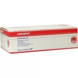 LEUKOPLAST 2,5 cmx5 m, 12 St