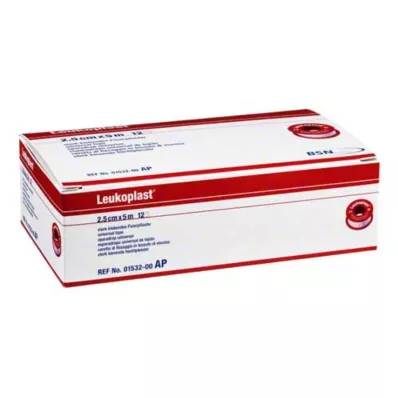 LEUKOPLAST 2,5 cmx5 m, 12 St LEUKOPLAST 2,5 cmx5 m, 12 St