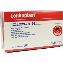 LEUKOPLAST 1,25 cmx9,2 m, 24 St