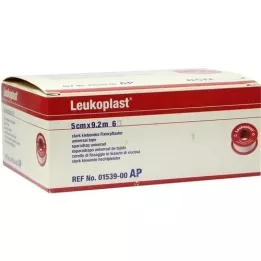 LEUKOPLAST 5 cmx9,2 m, 6 St