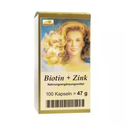 BIOTIN PLUS Zink Haarkapseln, 100 St