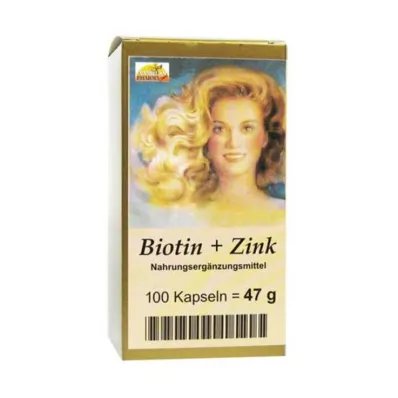BIOTIN PLUS Zink Haarkapseln, 100 St