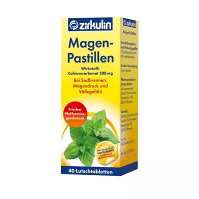 ZIRKULIN Magen-Pastillen, 40 St