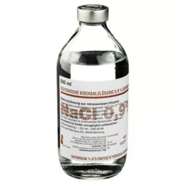 ISOTONISCHE Kochsalzlsg.0,9% Bernburg Inf.-L.Glas, 500 ml