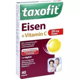 TAXOFIT Eisen+Vitamin C Weichkapseln, 40 St