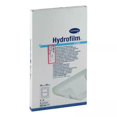 HYDROFILM Plus Transparentverband 10x20 cm, 5 St