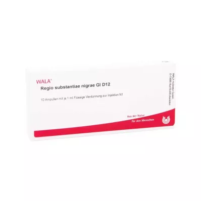 REGIO substantiae nigrae GL D 12 Ampullen, 10X1 ml