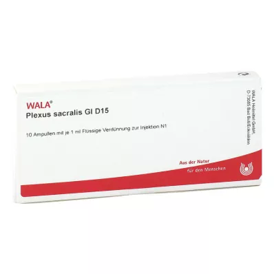 PLEXUS SACRALIS GL D 15 Ampullen, 10X1 ml
