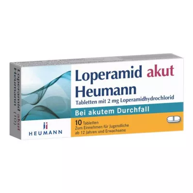 LOPERAMID akut Heumann Tabletten, 10 St
