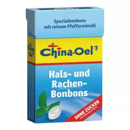 CHINA ÖL Hals- u.Hustenbonbons o.Zucker, 40 g