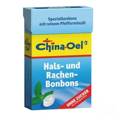 CHINA ÖL Hals- u.Hustenbonbons o.Zucker, 40 g