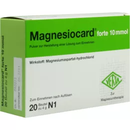 MAGNESIOCARD forte 10 mmol Plv.z.Her.e.Lsg.z.Einn., 20 St