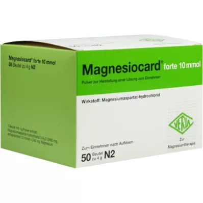 MAGNESIOCARD forte 10 mmol Plv.z.Her.e.Lsg.z.Einn., 50 St