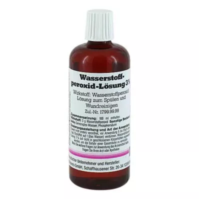 WASSERSTOFFPEROXID Lösung 3%, 100 ml