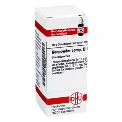GUNPOWDER comp.D 12 Globuli, 10 g