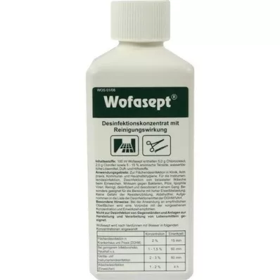 WOFASEPT Instrumenten- und Flächendesinfektion, 250 ml