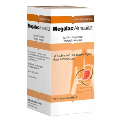 Megalac Almasilat Suspension, 250 ml Megalac Almasilat Suspension, 250 ml