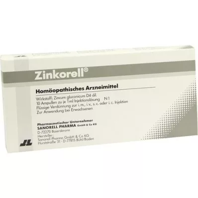 ZINKORELL Ampullen, 10X1 ml