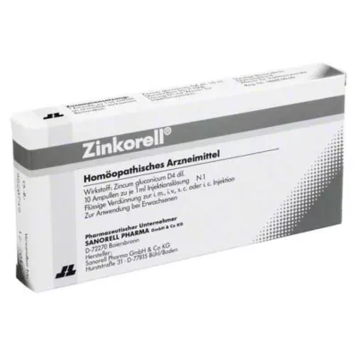 ZINKORELL Ampullen, 10X1 ml