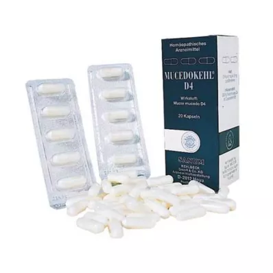 MUCEDOKEHL D 4 Kapseln, 20 St MUCEDOKEHL D 4 Kapseln, 20 St