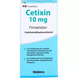 CETIXIN 10 mg Filmtabletten, 10 St