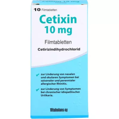 CETIXIN 10 mg Filmtabletten, 10 St