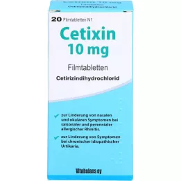 CETIXIN 10 mg Filmtabletten, 20 St