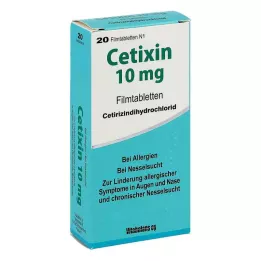 CETIXIN 10 mg Filmtabletten, 20 St