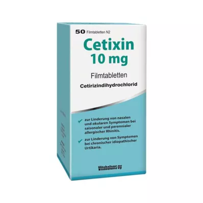 CETIXIN 10 mg Filmtabletten, 50 St