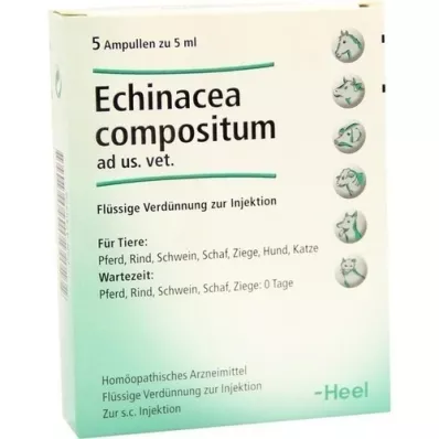 ECHINACEA COMPOSITUM ad us.vet.Ampullen, 5 St