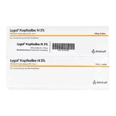 Lygal Kopfsalbe N 3% (200 g) Lygal Kopfsalbe N 3% (200 g)