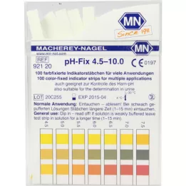 PH-FIX Indikatorstäbchen pH 4,5-10, 100 St