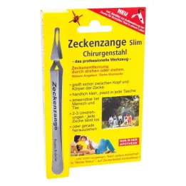 ZECKENZANGE Chirurgenstahl, 1 St