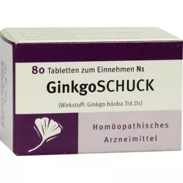 GINKGOSCHUCK Tabletten, 80 St