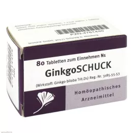 GINKGOSCHUCK Tabletten, 80 St