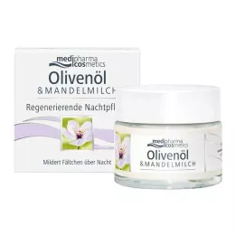 OLIVEN-MANDELMILCH regenerierende Nachtpflege, 50 ml