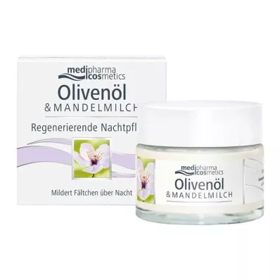 OLIVEN-MANDELMILCH regenerierende Nachtpflege, 50 ml